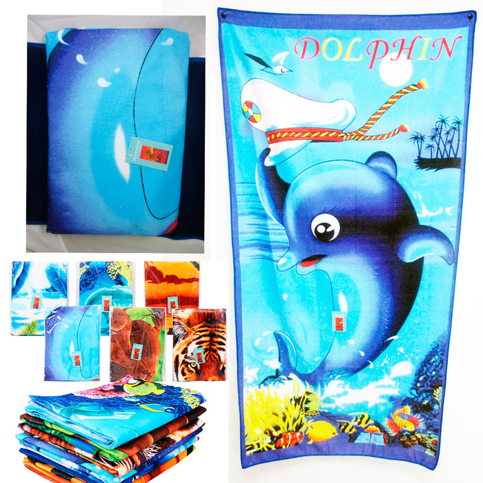 1 Jumbo Beach Pool Bath Towel Swim Absorbent Microfiber Drying Washcloth Shower