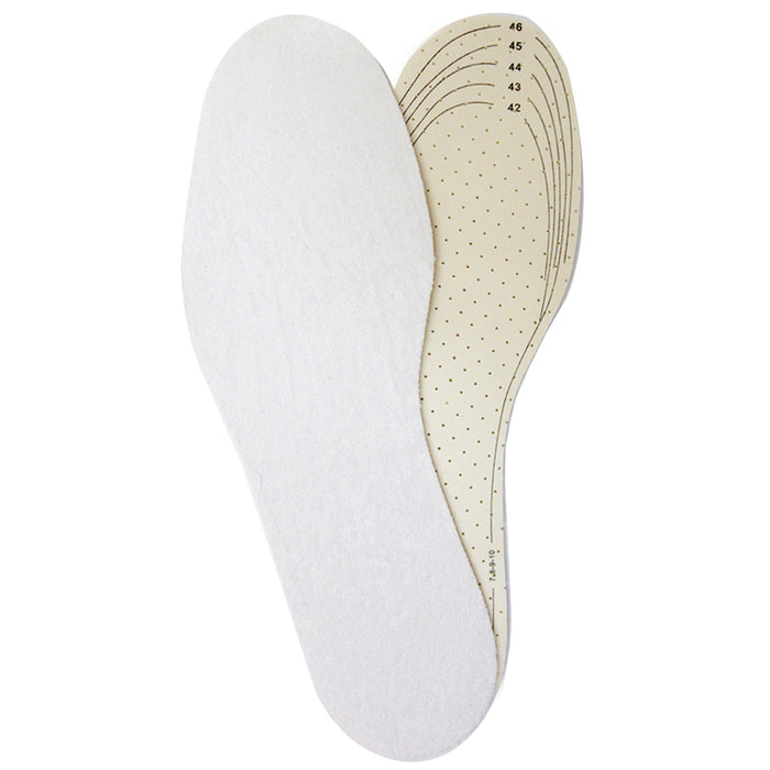 4 Pair Shoe Insoles Insert Pads Comfort Anti Odor Cushion Soles Trim Size Unisex
