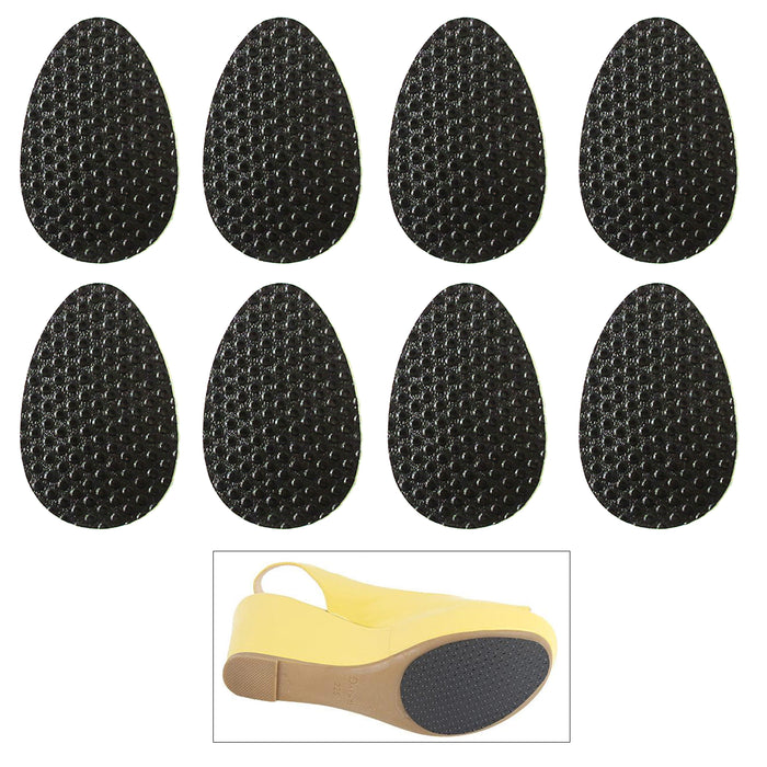 4 Pairs Anti-Slip Shoes Heel Sole Grip Protector Pads Nonslip Cushion Adhesive
