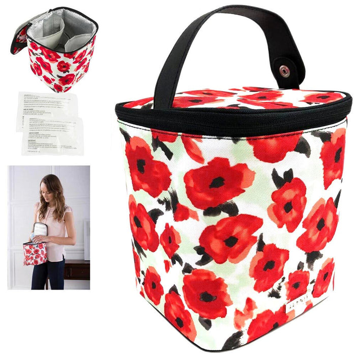 Insulated Lunch Reusable Tote Bag Food Storage Meal Prep Cooler Box School Work