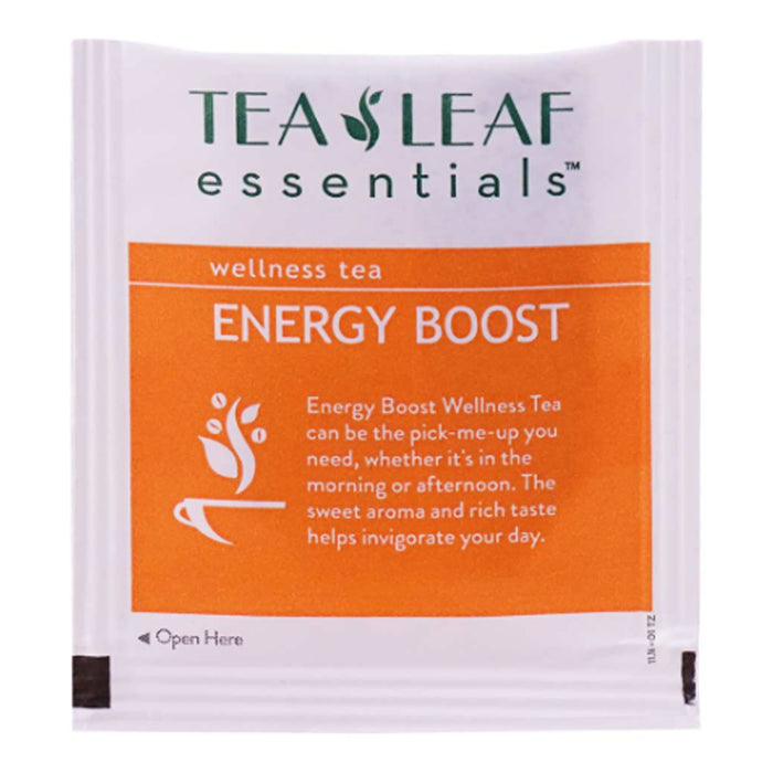 40 Ct Herbal Tea Energy Boost Cacao Husk Leaf Bags Health Wellness Natural Drink