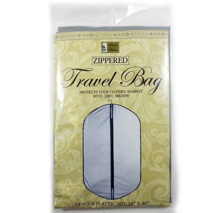 12 Pc Hanging Garment Bags for Storage Travel Suit Dress Shirt Coat Grey 40 Inch