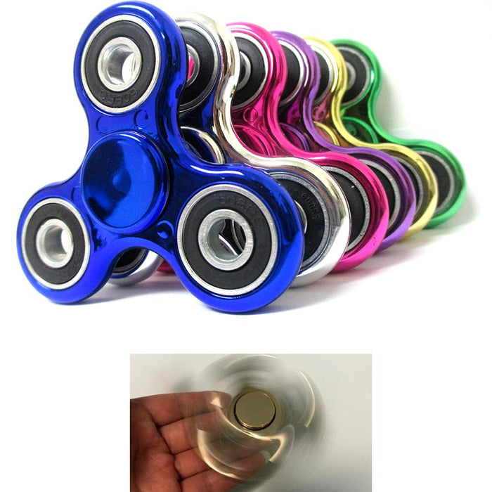 Metal Rainbow Fidget Spinner EDC Hand Spinner Anti-Anxiety Toy for Spinners  Focus Relief Stress ADHD