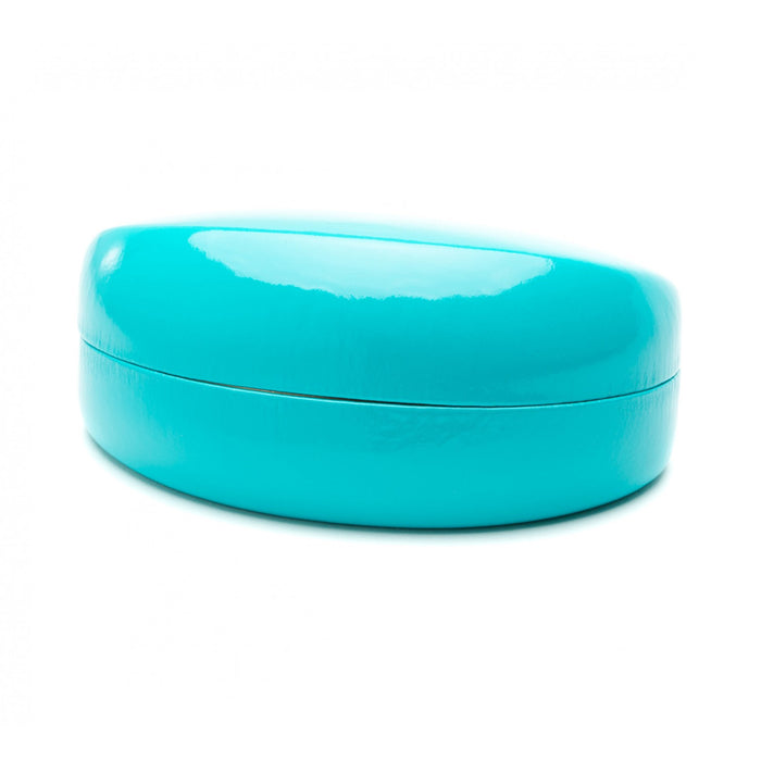 Hard Sunglasses Case Large Clam Shell Protector 1 Soft Pouch Glasses Eyeglasses