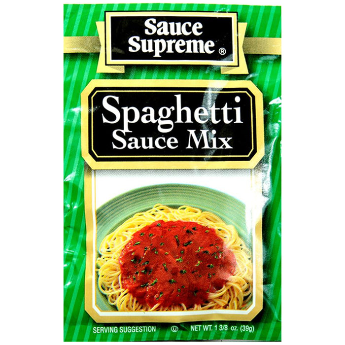 10 X Sauce Supreme Spaghetti Mix Tomato Seasoning Packet Pasta Flavor Marinara