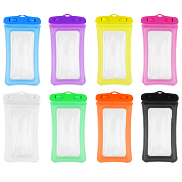 4 Pc Universal Waterproof Floating Swim Surf Cell Phone Pouch Dry Bag Case Cover