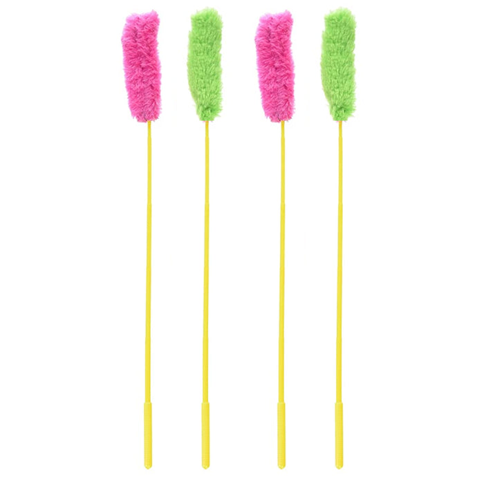 4 Pc Cat Toy Teaser Wand Catcher Stick Exerciser Interactive Toy Pet Play Kitten