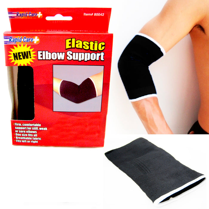 1 Elastic Elbow Brace Support Sleeve Medicine Compression Tennis Pain Guard New