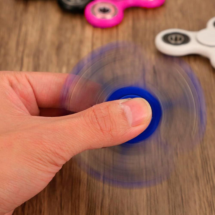 12 Pc Gyro Tri-Spinner Fidget Toy Metal Ball EDC Hand Finger Spinner Focus ADHD