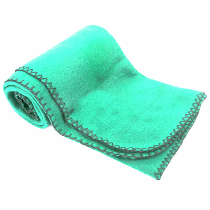 2 Large Polar Fleece Blanket Throw Super Soft Warm Winter Camping Couch Cozy 60"