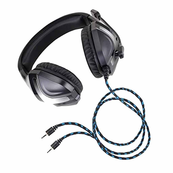 1 Gaming Headset Stereo Game Controller Noise Cancelling Over Ear Headphones Mic