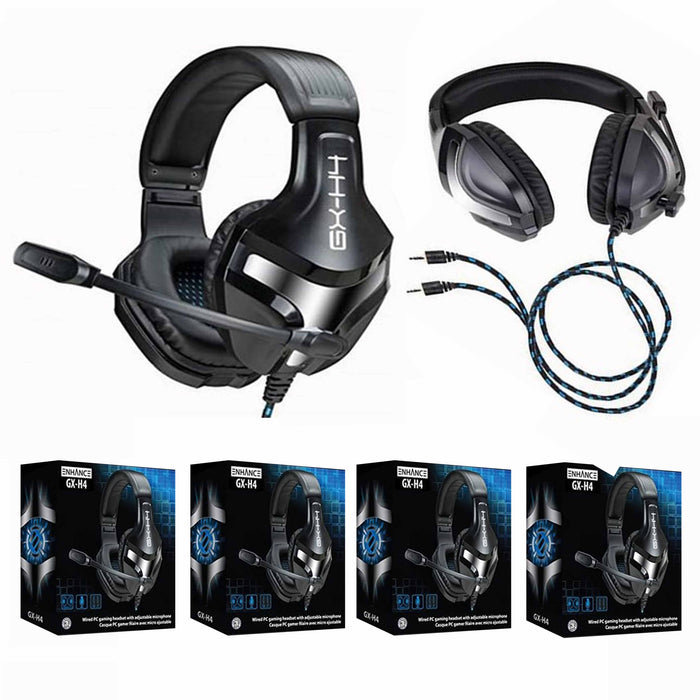 4 Pc Set Gaming Headsets Game Controller Noise Isolation Headphones Gamer Gift