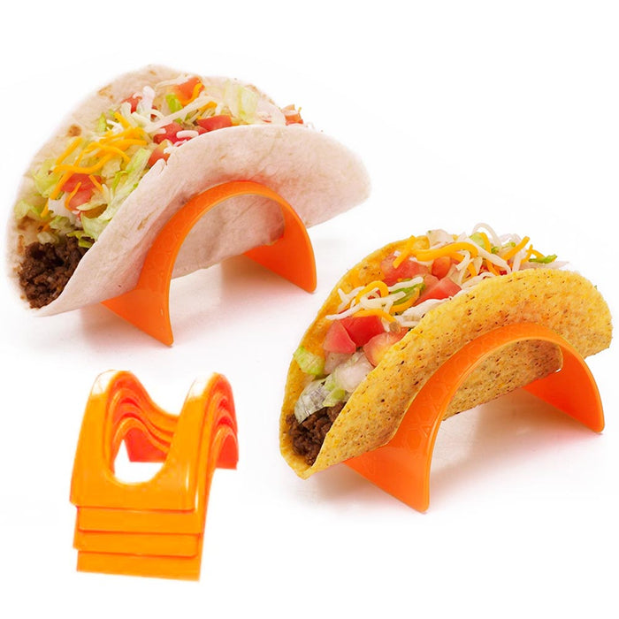 8 Pc Taco Stands Tortilla Shell Fajita Holder Rack Stand Dinner Table Kids Party