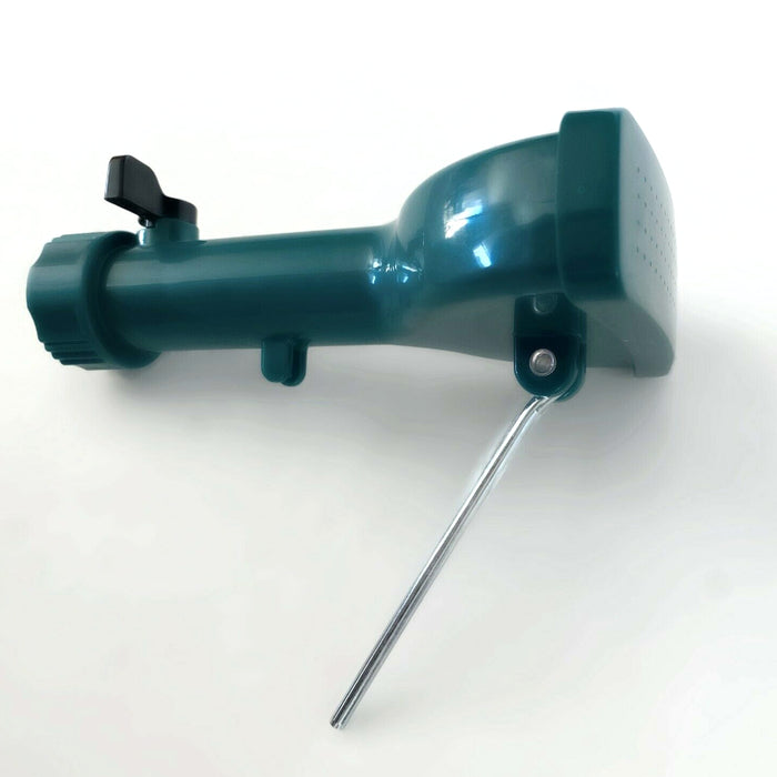 Garden Hose Fan Spray Water Nozzle Sprinkler Spike Adjustable Valve Plastic