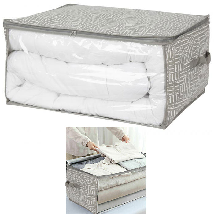 1 Storage Bag for Blanket Clear 24" Durable Large Clothes Dust Dirt Moisture