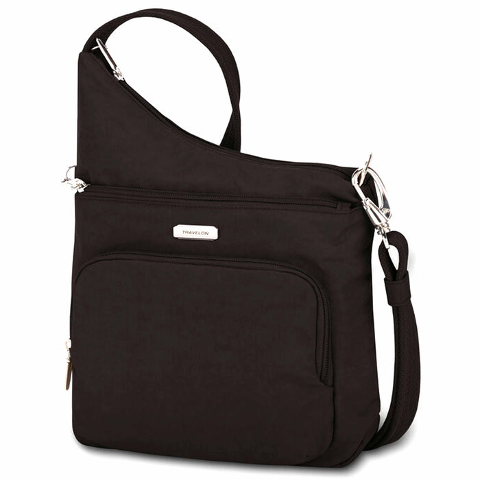 Travelon Asymmetric Crossbody Anti Theft Purse Travel Bag Handbag Shoulder Sling