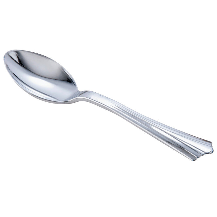 60 People Fine Silverware Set 60 ea Fork Knife Spoon Wedding Disposable Utensils
