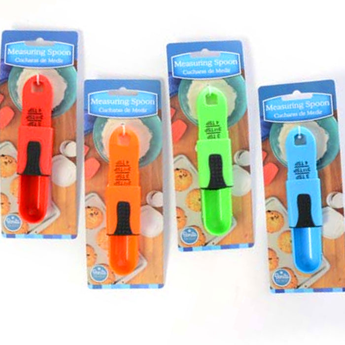 YEAJOIN 3PCS Adjustable Sliding Measuring Spoon Double End With Scale, Nine  Stalls All in One Handheld Measuring Scoop Adjustable Measuring Dry  Semi-Liquid Ingredients: Buy Online at Best Price in Egypt - Souq