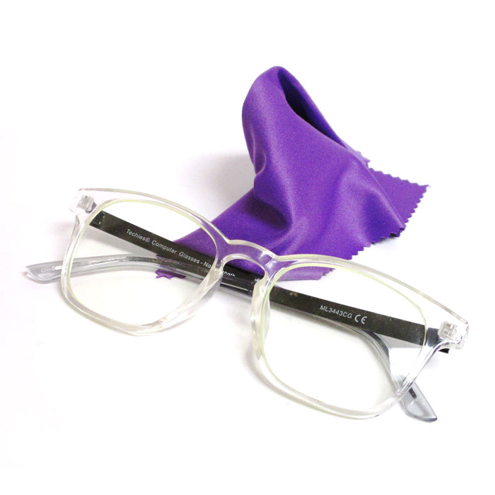 2PC Eyewear Microfiber Optical Cleaning Cloth Lens Screen Clean LCD Towels Glass