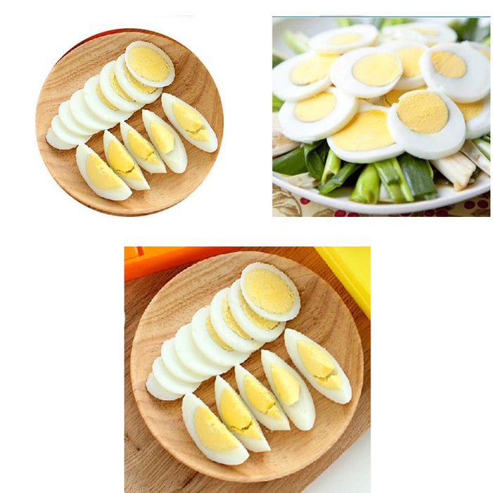 Boiled Egg Slicer Tool Mushroom Kitchen Cutter Cheese Mold Tool Cut Sectioner !!