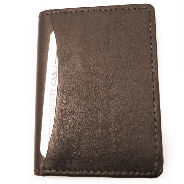 RFID Wallet Card Holder Id Credit Blocking Leather Money New Mens Genuine Brown
