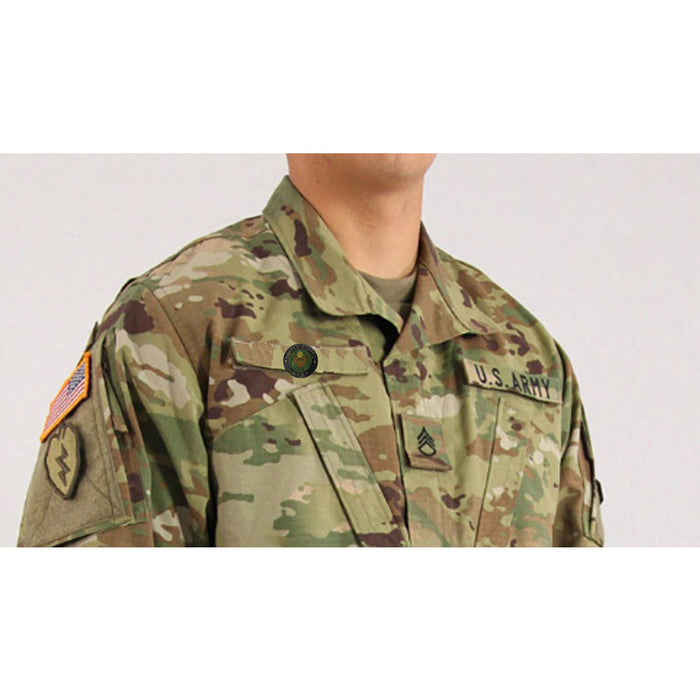 Us Army Seal Logo Pin 1" Round Button Metal Lapel Hat Pinback Tie Tack Patriotic