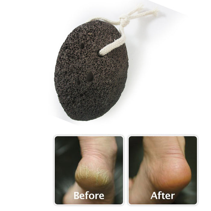 1 Natural Lava Pumice Volcanic Foot Stone Scrubber Dead Skin Callus Remover Care