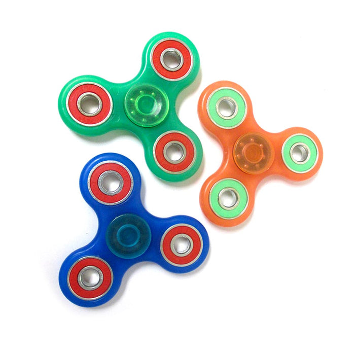 GREEN Fidget Spinner / Tri-Spinner Fidget Toy / Hand Spinner / Roulements  Ultra Rapides / Fidget Spinner Enfant Ou Adulte (rouge)