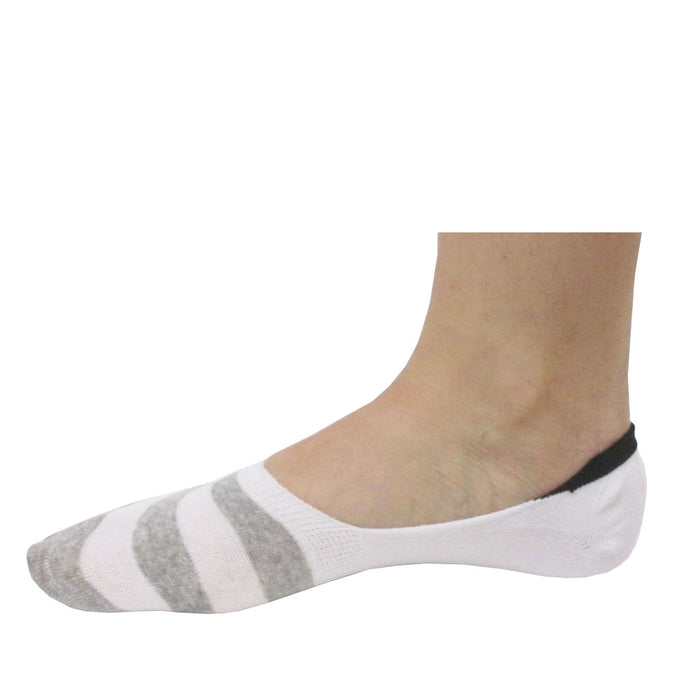 12 Pairs Womens No Show Socks Cotton Nonslip Loafer Boat Low Cut Invisible 10-13