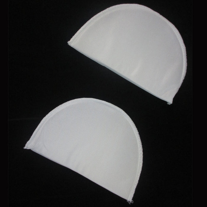 2 pc Foam Non Slip White Shoulder Pad Bra Strap Cushion Pain Relief Comfort Lady