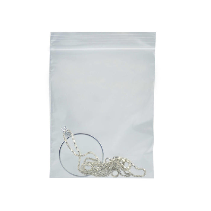 500ct 2Mil Clear Reclosable Resealable 4" x 5" Poly Plastic Bags Jewelry