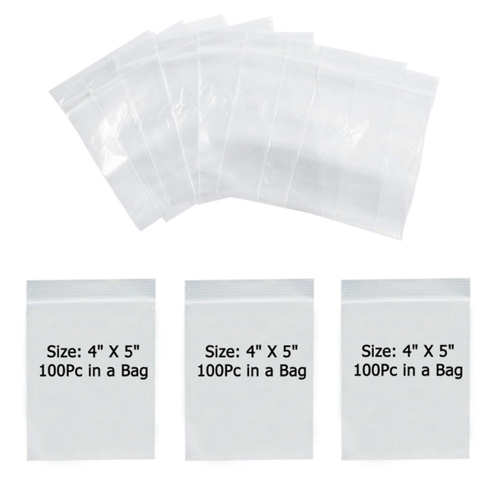 3 x 5 2Mil Clear Reclosable Resealable Storage Zipper Poly Plastic Bags  Jewelry