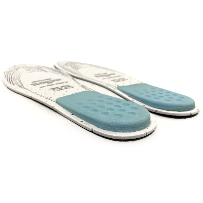2 Pairs Shoe Insole With Heel Cushion Massage Orthotic Comfort Foot Support 8-11