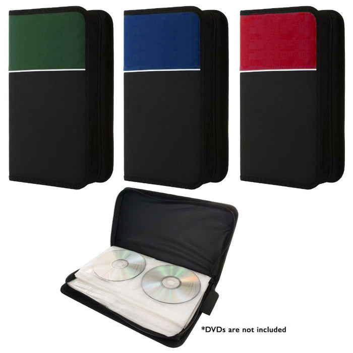 1pc Disc Holder 96 Slot Capacity DVD CD Case Folder Storage Media Book Organizer