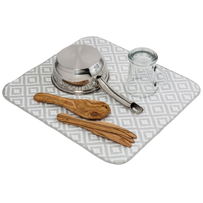 1 Pc Thick Super Absorbent Dish Drying Mat Pad Cushion Rack 16x18 Honey Can Do