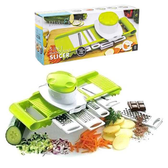 Manual Vegetable Slicer Potato Fruit Cutter Stainless Steel Mandoline Kitchen