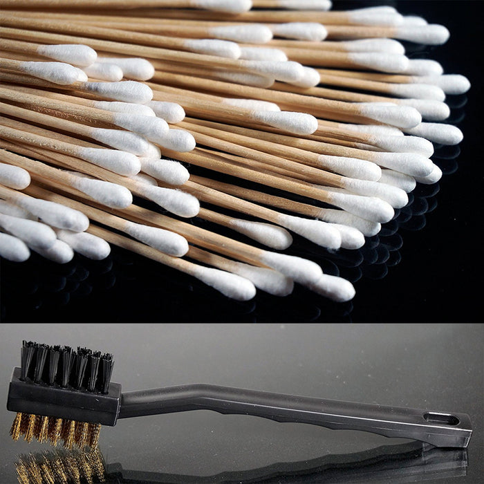 200PC Cotton Swabs 6" Extra Long Wooden Handle Q-tips Cleaning Applicator Sturdy