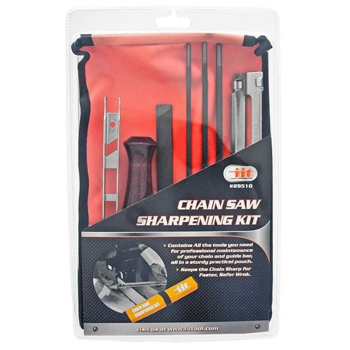 8pc Chainsaw Sharpening Kit Files 5/32 3/16 7/32 Raker Depth Gauge Grinder Blade