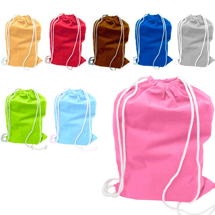 1 Large Nylon Laundry Duffle Bag Durable Wash Dirty Clothes Hamper Reusable Tote