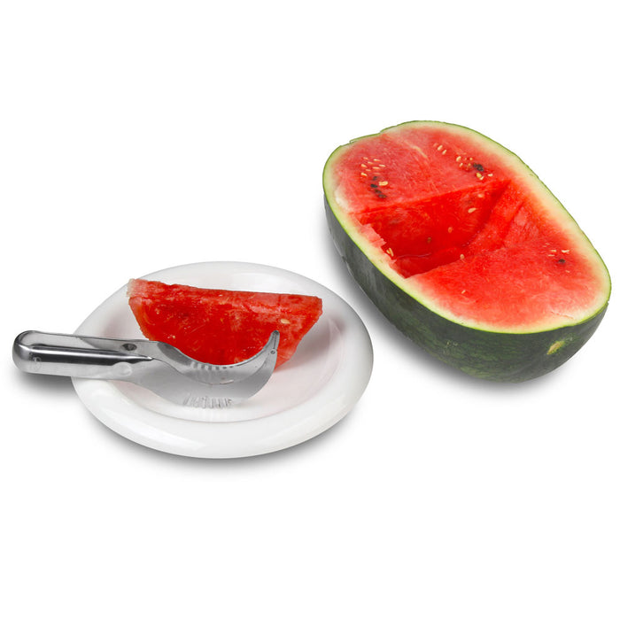 2PC Watermelon Cutter Slicer Knife Server Corer Fruit Scoop Stainless Steel Tool