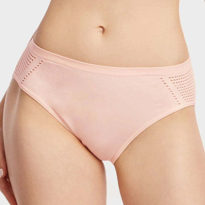 3 Ladies Sexy Underwear Seamless Bikini Panties Mesh Sides Hipster Panty Womens