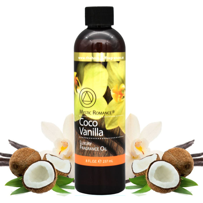 Coco Vanilla Fragrance Oil Burner Diffuser Premium Scent 237mL Aromatherapy Air