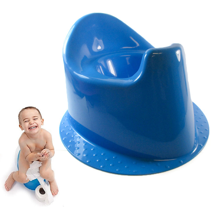 1 X Potty Training Toilet Seat Baby Portable Toddler Chair Kids Boy Trainer Blue