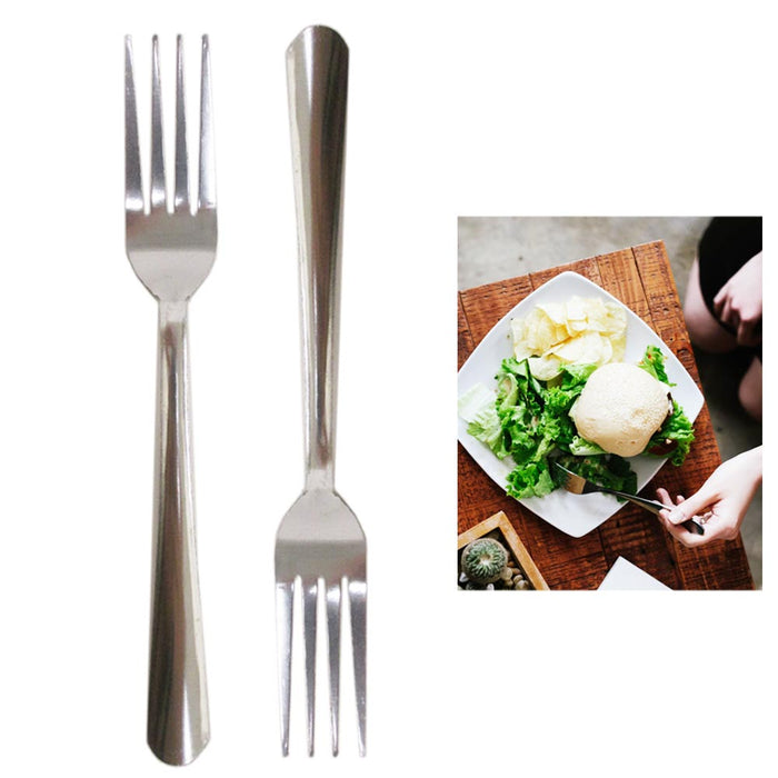 24 Heavy Duty Dinner Forks Stainless Steel Dishwasher Safe Windsor Flatware 7"