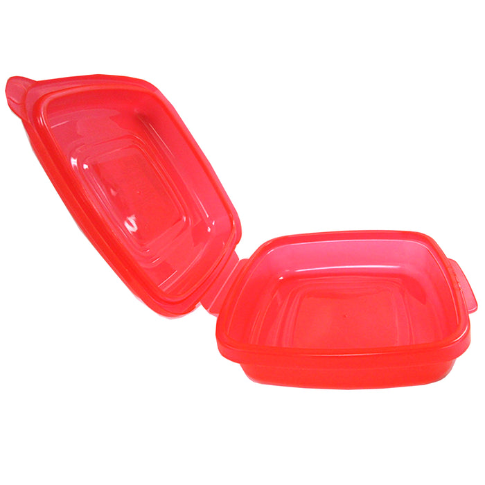 2PC Food Storage Container Meal Prep Takeout Tray Microwavable BPA Free Reusable