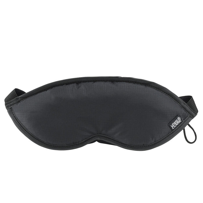 Lewis N Clark Eye Mask Sleep Travel Shade Blindfold Cover Rest Soft Black Care !