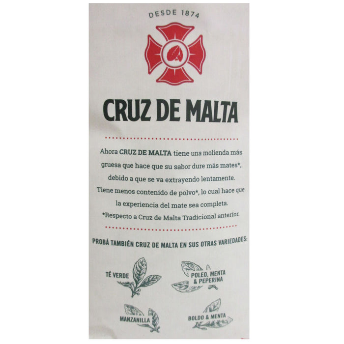 Yerba Mate Cruz de Malta x 500 g Argentina Diet Loss Herbal Bags Slim 1.1 lb New