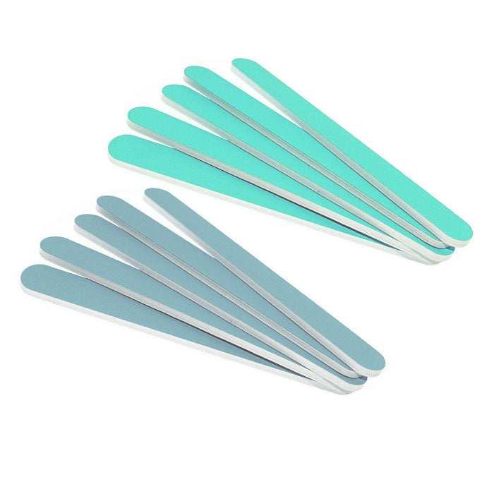 5 Pc Professional Double Sided Manicure Nail File Emery Boards 240 Grit Salon
