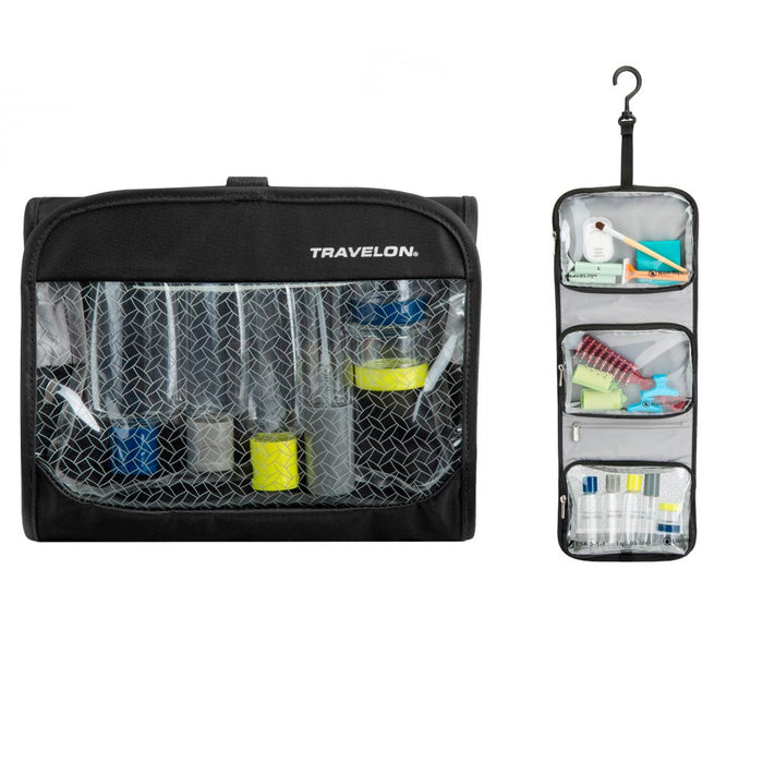 Travelon TriFold Wet/Dry 1 Quart Bag with Bottles • 025732041398 • Luggage  World MN