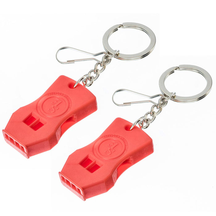 2 Pc Raptor Survival Whistle Emergency Signal Outdoors Rescue Camping Hiking